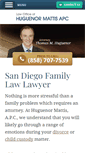 Mobile Screenshot of familylaw-sd.com